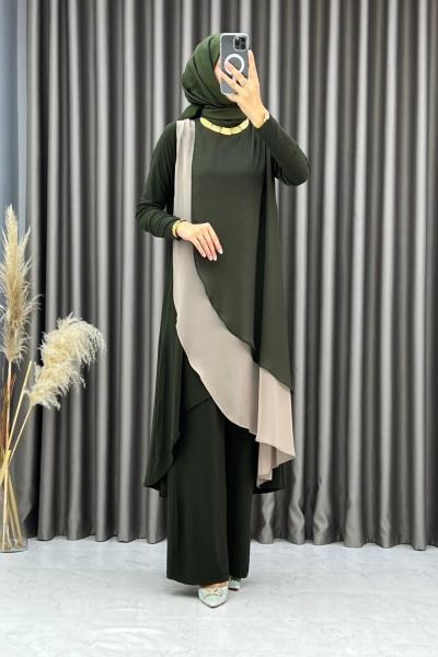 3458 Sündüs Takım Haki Haki