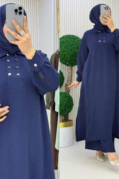 3742 Nisan Takım Lacivert