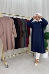 4073 Evay Tunik  Lacivert