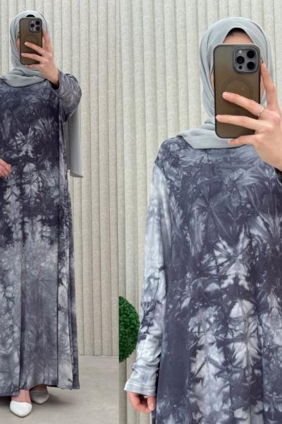 Açelya Elbise  Antrasit