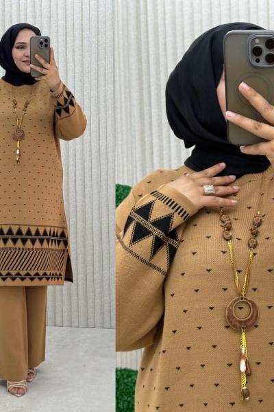 Ades Triko Takım Hardal Sarısı