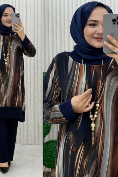 ALİNA 2 Lİ TAKIM  Lacivert