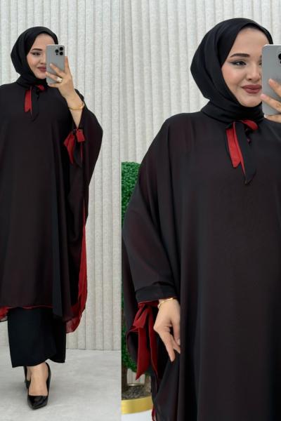 ASALET PANÇO  Siyah Kırmızı