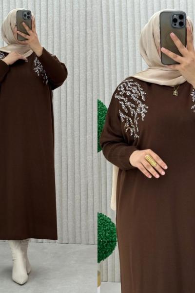 Asya Tunik Kahverengi