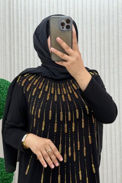 Aydan Elbise  siyah gold