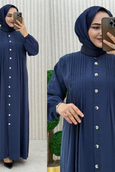Aykız Elbise Lacivert