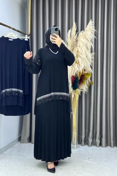 Aynur Etekli Takım Siyah