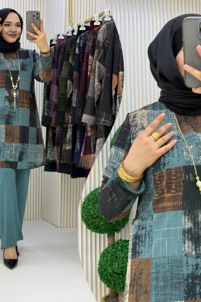 Beste Takım Mint Yeşili