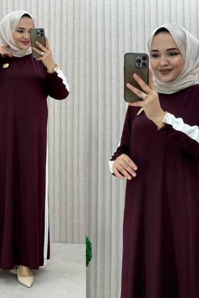 Buğlem Elbise Bordo