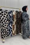 Buket Elbise Leopar