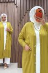 Cevher Hırka Yağ Yeşili
