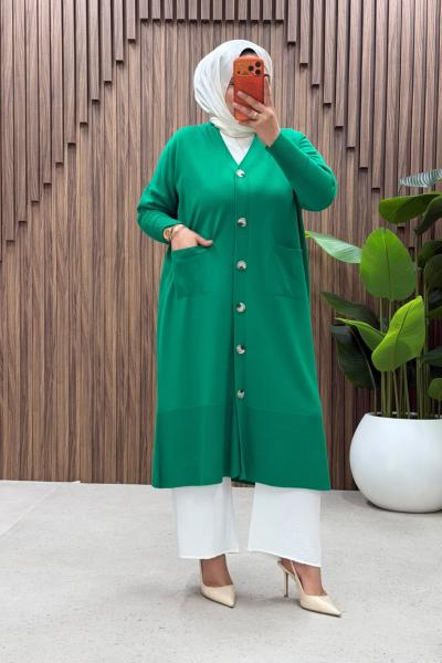 Cevher Hırka Yeşil