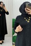 Damga tunik Siyah