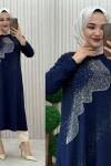 Defile tunik Lacivert