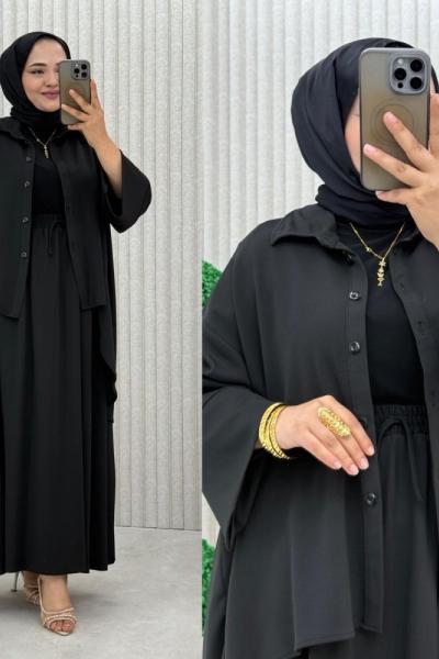 Emine Etekli Takım  Siyah