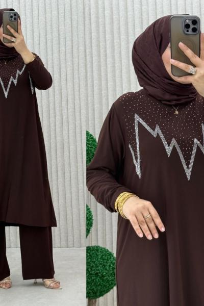 Fatma Takım Kahverengi