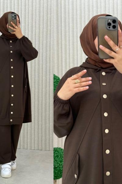 Fesleğen Takım  Kahverengi