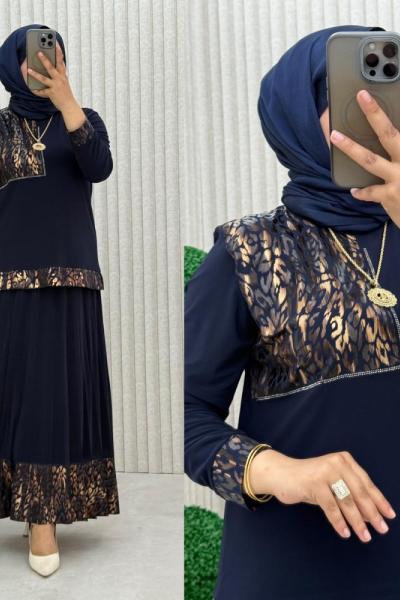 Funda Etekli Takım  Lacivert