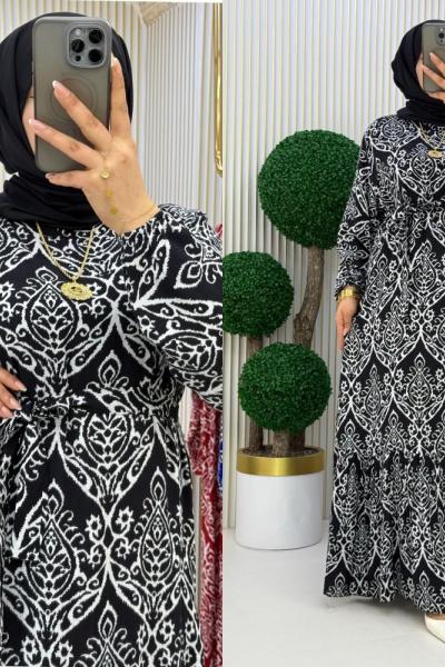 Gülfem Elbise Siyah