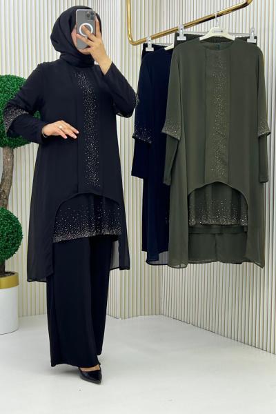 Hürrem Abiye Takım Siyah