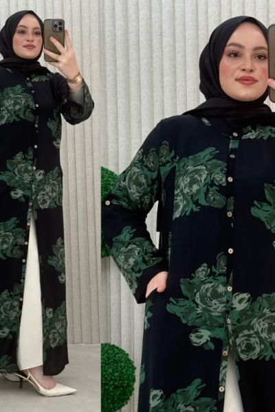 Karanfil Elbise Haki