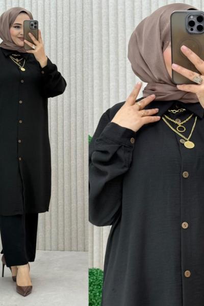 Kumsal Tunik Siyah