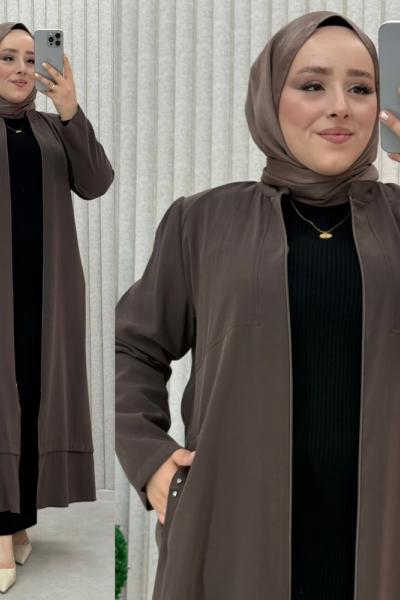 Müzeyyen kap Kahverengi