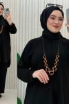 Nana Pantolonlu Takım Siyah
