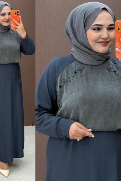 Nehir Etekli Takım Antrasit
