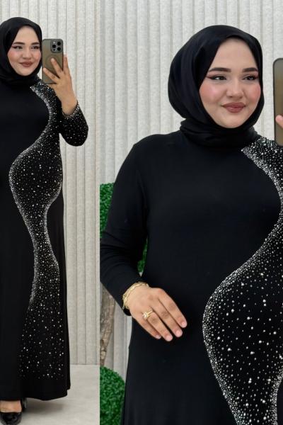 Nesrin Elbise Siyah
