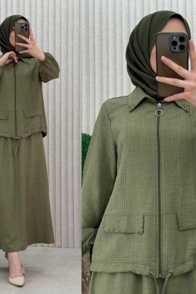 Neval Etekli Takım  Haki