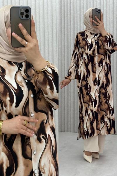 Nida Takım Kahverengi