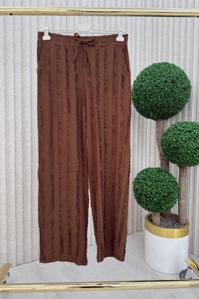 NOVA PANTOLON  Kahverengi