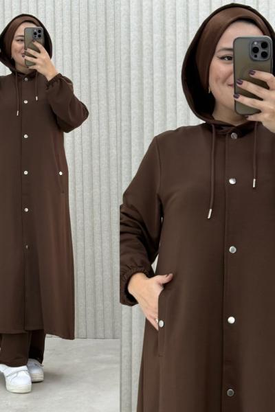 Nuray Takım Kahverengi