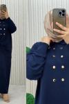 Nüyans Etekli Takım Lacivert