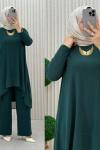 Özce Pantolonlu Takım  Zümrüt