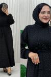 Pırıltı Elbise Siyah