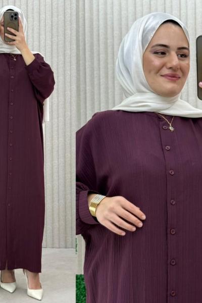 Safa Tunik/Elbise Mor