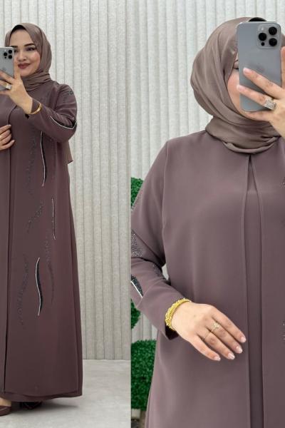 SAHRA ABİYE  ELBİSE  Gül