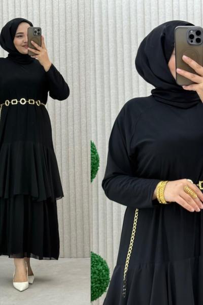 Şenay Elbise  Siyah