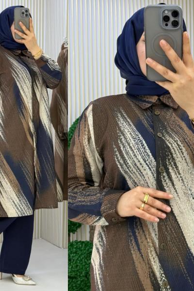 Söz Keten Takım Lacivert