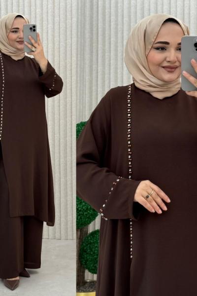 Tusem Takım Kahverengi