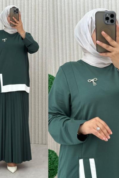 Yasemin Etekli Takım Zümrüt