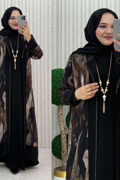 Yasmin Elbise Takım  Siyah