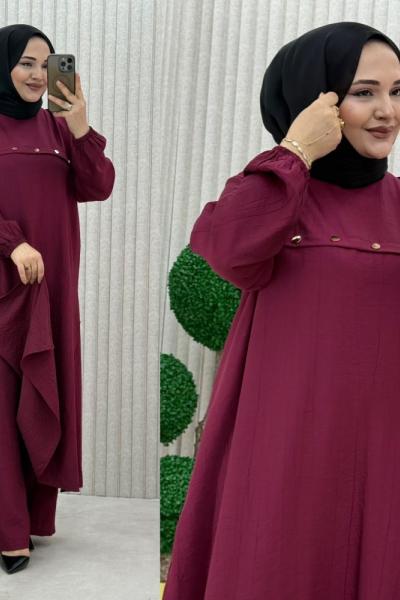 Yazel Takım Bordo
