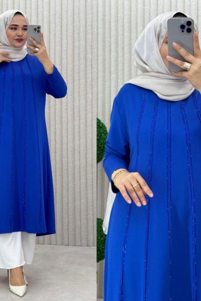 Zaman Tunik Saks Mavisi