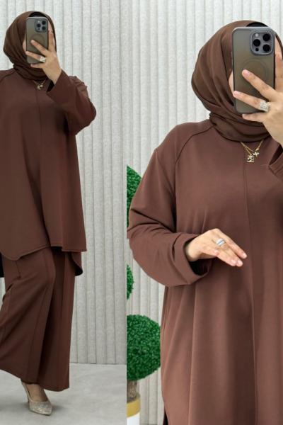 zelin takım Kahverengi