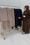 Zerrin 3lü Pantolonlu Takım Siyah