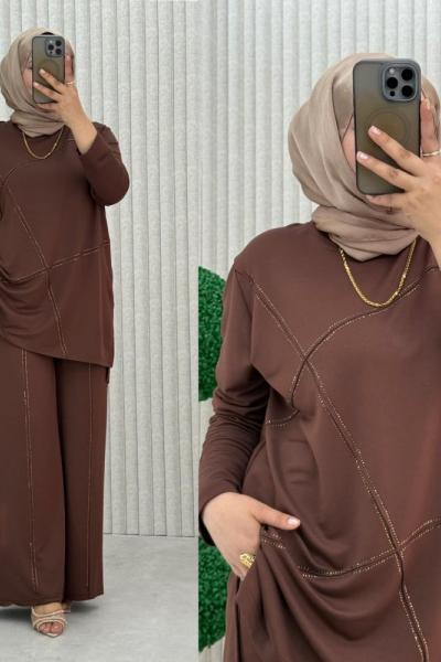 Zuhal Takım Kahverengi