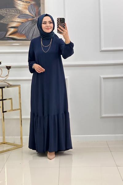 Azra Elbise -Lacivert